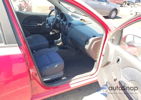 2008 Chevrolet Aveo 5 Ls z USA, uszkodzony, nr VIN KL1TD66618B067312